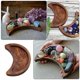 thumbnail image 4 of Wooden Storage Tray for Essential Oil Bottle Moon Shape Assorted, 4 of 4