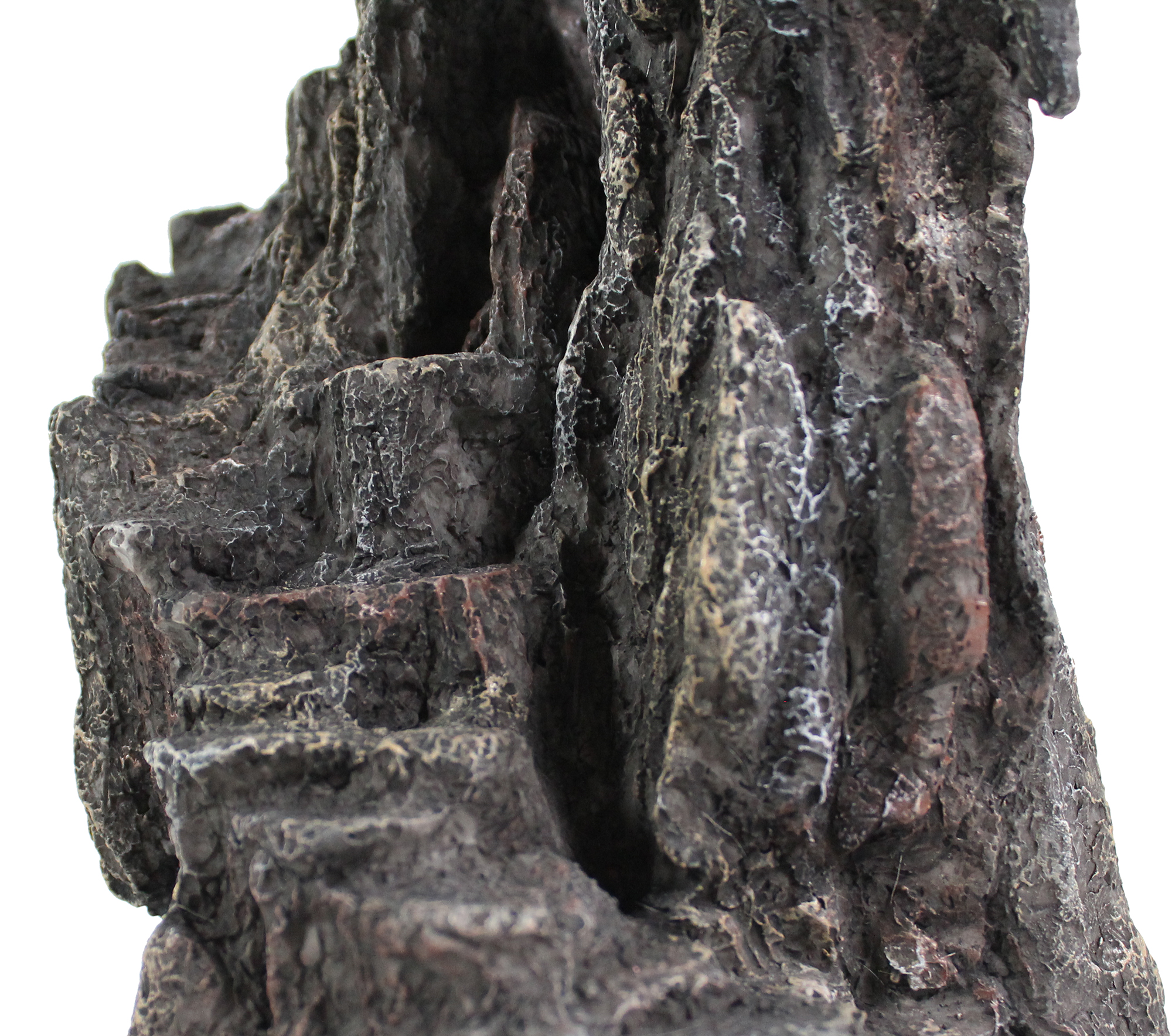 Penn-Plax Reptology Shale Scape Cavernous Cliff – Great for Reptiles, Amphibians, and Fish