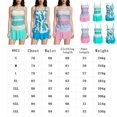 thumbnail image 3 of Fadeal Bathing Suit for Women Women Plus Size Tankini Swimsuits Two Piece Color Block Cutout Flowy Tummy Bathing Suits with Shorts Plus Size Bathing Suit for Women Pink L, 3 of 4