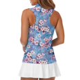 thumbnail image 5 of Whosucclay Cherry Blossom Sleeveless Golf Tennis Shirts for Ladies, Elastic Casual Golf Shirts for Women for Sports Gym XS - 2XL, 5 of 7