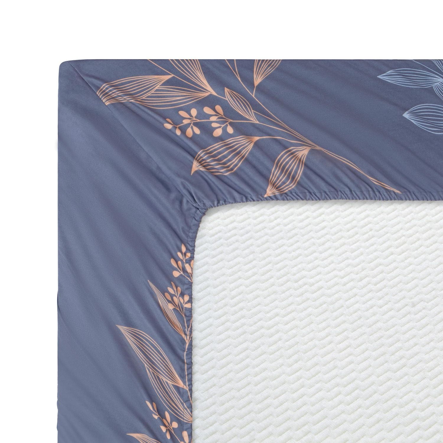 Literie Marina Décoration ultra douce et soyeuse, imprimée, en rayonne de bambou, toutes saisons, avec taies d'oreiller, motif floral romantique