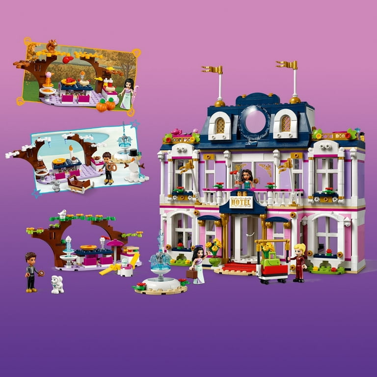  LEGO Friends Heartlake City Grand Hotel 41684 Building Kit;  Includes Emma, Stephanie, River and Amelia Mini-Dolls; New 2021 (1,308  Pieces) : Toys & Games