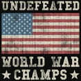 thumbnail image 3 of CafePress - Undefeated World War Champs Kids Dark T Shirt - Dark T-Shirt Kids XS-XL, 3 of 4