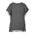 thumbnail image 4 of Plebaso Paréo de Maillot de Bain pour Femme avec Pompons, Imprimé à Pois, Paréo de Bikini, Robe Courte Ample de Plage, Maillot de Bain, 4 of 5