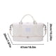 thumbnail image 3 of Bolsa de Viaje Multiusos, Duffle Ligero, Tote de Gimnasio con Compartimento Húmedo, 50x30x25cm, para Deportes, Fitness, Yoga, Viajes de Fin de Semana, Camping y Picnics., 3 of 5