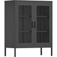 thumbnail image 7 of CHSHIN Office Metal Storage Cabinet, Black, 31.5'', 7 of 7