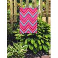 thumbnail image 2 of NUDECOR Chevron Ethnic Zigzag Pattern in Retro Colors Aztec 60S Abstract Garden Flag Decorative Flag House Banner 12x18 inch, 2 of 2