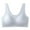 Light Blue, variant on Women's Everyday Bra Seamless Thin Lightly Wirefree Teens Bralette Solid Color Underwear Workout Push Up Breathable Comfort Bra Beige Free Size