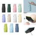 thumbnail image 2 of Mini Pocket Umbrella Sun and Rain Umbrellas Anti UV 6-Folding Parasol Lightweight Women Men Sunshade Umbrella for Travel, 2 of 20