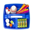 thumbnail image 4 of Organizador de aula Storex con 3 compartimentos, pequeño, azul, paquete de 5, 4 of 6
