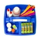 thumbnail image 4 of Organizador de aula Storex con 3 compartimentos, pequeño, azul, paquete de 5, 4 of 6