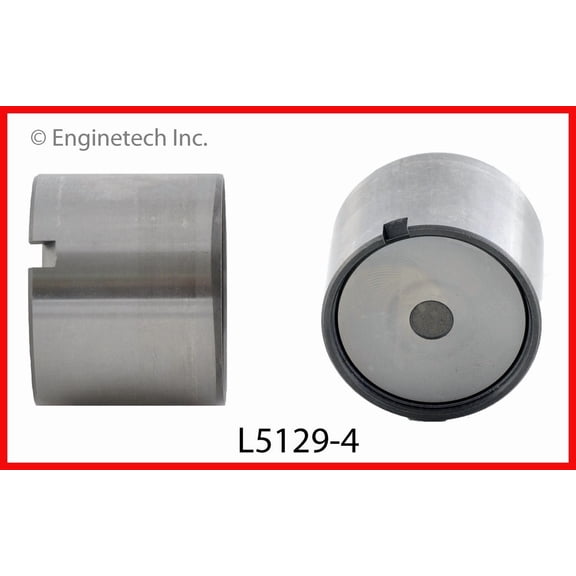 Enginetech L5129-4 Engine Valve Lifter - 4 Pack