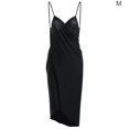 thumbnail image 1 of Sonducket Vestido de mujer Playa Cubrir Traje Color sólido Maxi Vestido largo Vestidos Negro METRO Sonducket AP003187-02, 1 of 6