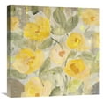 thumbnail image 1 of Global Gallery Albena Hristova 'Poppy Garden I Yellow Flowers' Canvas Wall Art, 1 of 4