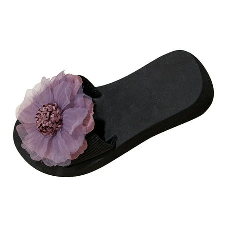 

dtydtpe womens slippers house slippers indoor outdoor womens eva sandals slide beach sandal flower sandals shoes women sock slippers soft cushion slipp