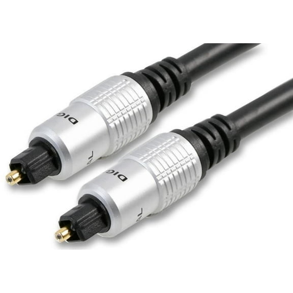 PRO SIGNAL - TOSLink Optical Audio Lead Male to Male, 4m Black