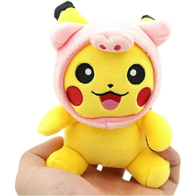 Llavero de peluche HUOGUO Smile Pikachu para cosplay