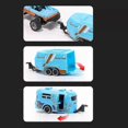 thumbnail image 5 of Mini Rc Monster Truck Usbc Rechargeable Underflow With Trailer,1:64 Scale Alloy, 5 of 5