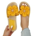 thumbnail image 3 of ibiyuan Arch Support Flip Flops for Women Thong Sandals Non- Thick Sole Memory Foam Slippers for Women Dressy Orthofeet Shoes for Women for Beach, 3 of 9