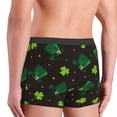 thumbnail image 5 of Balery St. Patrick's Day8 Men's Boxer Briefs, Soft and Breathable Cotton Underwear with nylon Waistband-Large, 5 of 9