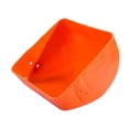 thumbnail image 3 of Pig feed Trough Pig Feeder Mountable Heavy Duty Equipment Bucket Dishes Livestock feed Bowl Pig Waterer for Dog Animal Husbandry Accessories Orange, 3 of 8