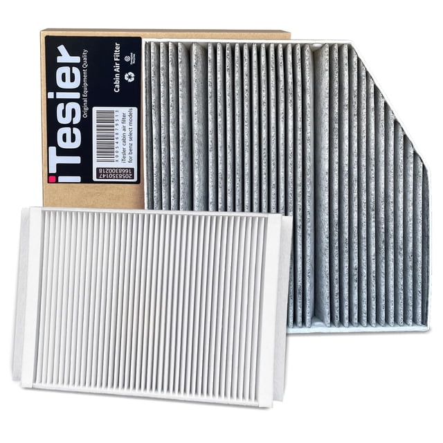 Kit de filtro de aire de cabina ITESIER para Mercedes 2015-2023 GLC300 E300 C300