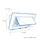 thumbnail image 2 of Campana de Cocina SANAIRE ONIX 90 CM BLANCO, 2 of 2