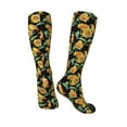 thumbnail image 4 of Fotbe Sunflowers And Bird print Women's Men's Novelty Crew Socks Cotton Socks Knee High Socks for Walking,Running,Nurses,Pregnancy, 4 of 9