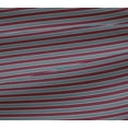 thumbnail image 5 of oneOone Viscose Jersey Red Fabric Stripes Craft Projects Decor Fabric Printed By The Yard 60 Inch Wide-2E, 5 of 5
