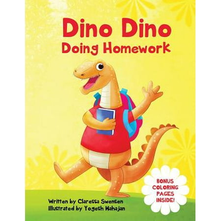 Dino Dino Doing Homework