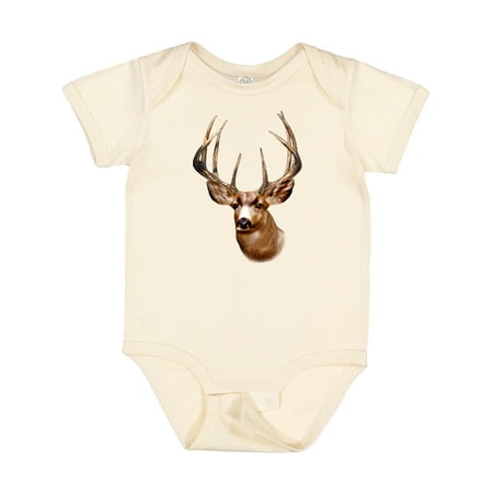 

Inktastic Deer Head Hunter Gift Baby Boy or Baby Girl Bodysuit