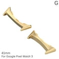 thumbnail image 4 of Watch Band Connector Compatible for Pixel Watch 3 Adapter, 41/45mm Stainless Steel Metal Replaceable Connector Adapter for Pixel Watch 3 Accessories, 4 of 7