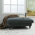 thumbnail image 6 of GDF Studio Molly Fabric Ottoman, Dark Grey, 6 of 6