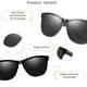 thumbnail image 3 of Gafas de sol deportivas polarizadas para hombres y mujeres, para conducir, pescar, andar en bicicleta y correr, con estuche para gafas, TAC+PC, 3 of 5