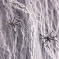 thumbnail image 4 of Accesorios de escena de fiesta de miedo de Halloween, telaraña elástica blanca, telaraña de terror, decoración de Halloween para Bar, Casa Encantada, 4 of 4