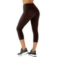 thumbnail image 1 of Pantalones de yoga ajustados de cintura alta para mujer - Pantalones cortos deportivos con forma de melocotón - M-L, 1 of 4