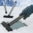 thumbnail image 1 of PRETXORVE Winter Cleaning Multifunctional Snow Removal Shovel Window Glass Snow Removal And Defrosting Shovel Portable Defrosting Shovel, 1 of 6