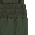 thumbnail image 2 of Pantalones cortos para correr de secado rápido para mujer Capa deportiva Cintura elástica Pantalones cortos de entrenamiento activo con bolsillos Verde M Jormftte LRWJ644-1, 2 of 7