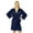 Blue, variant on Bimba Women Getting Ready Bridesmaid Robes Blue Rayon Short Robe