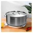 thumbnail image 4 of Stock Pot 14L Top Grade Thick Stainless Steel Stockpot 18/10 Silver, 4 of 9