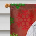 thumbnail image 3 of Carolines Treasures SC9761CHF Flocons de Neige Rouge Vacances Drapeau Toile Maison Taille, 3 of 4
