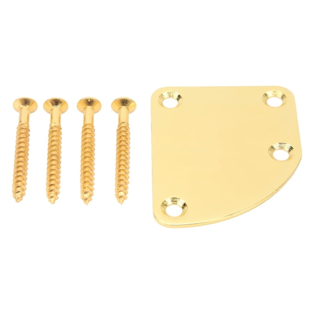 Platón de cuello de guitarra, Hermosa Apariencia Simple para instalar El Reemplazo del Plato del Cuello de Guitar