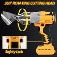 thumbnail image 4 of Sheet Metal Cutter, Cordless Metal Shears, Electric Metal Cutting Shears Compatible with Dewalt 20V Max Battery, Power Metal Cutter, Electric Scissor, 4 of 7