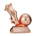 thumbnail image 2 of Trofeo de fútbol, ​​bota de fútbol, ​​estatua decorativa, adorno de escritorio, trofeo de resina para Recubrimiento de cobre, 2 of 9
