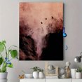 thumbnail image 4 of Canyon Crow Silhouette Canvas Print Wall Art Home Decor Gift for Living Room Bedroom Office Hotel, 4 of 8