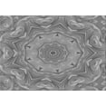 thumbnail image 1 of Ahgly Company Indoor Rectangle Patterned Dark Gray Area Rugs, 6' x 9', 1 of 6