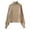 Beige, variant on Lightweight Sweaters for Women Fall Winter High Neck Knit Pullover Long Sleeve Ribbed Warm Plus Size Fall Tops,Beige,L