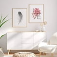 thumbnail image 3 of Billuyoard 2 piezas sin marco carta gráfica pintura pared arte cartel extraíble decoración de moda imagen para sala de estar dormitorio pasillo Decoración del hogar Billuyoard HA010849-00, 3 of 6