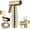 Gold, variant on Handheld Bidet Sprayer for Toilet, Jet Sprayer for Toilet Muslim Shower, Adjustable Cloth Diaper Sprayer Bidets Attachment for Toilet, Toilet Bidet Sprayer with Bidet Hose for Feminine Wash