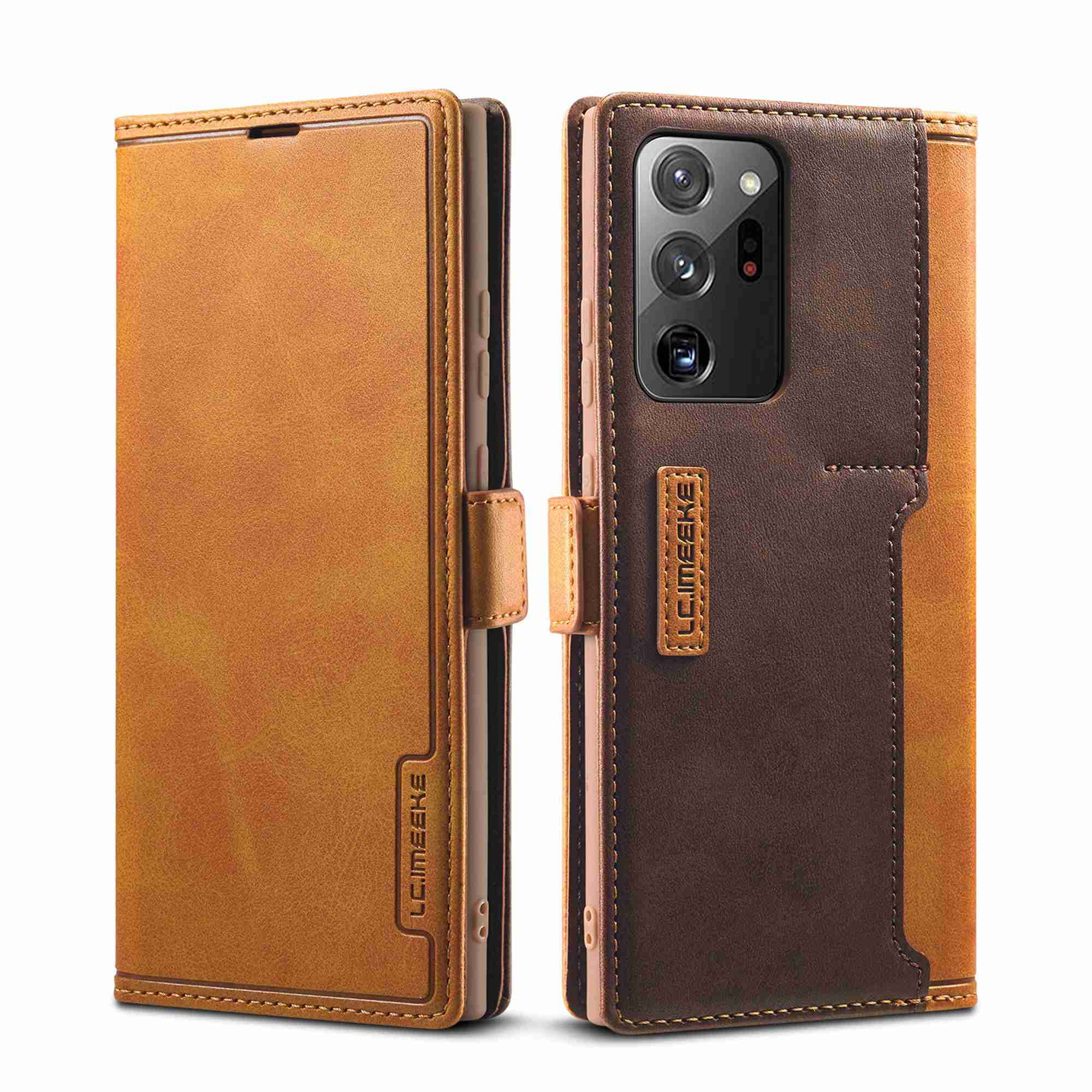 Dteck Case For Samsung Galaxy Note 20 Leather Wallet Case with